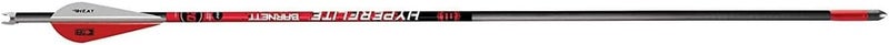Barnett 20" Hyperflite Crossbow Arrows, Precision Hunting Bolts for Hyper Series Crossbows, with Red & White Heat Vanes, 3-Pack - Image 1